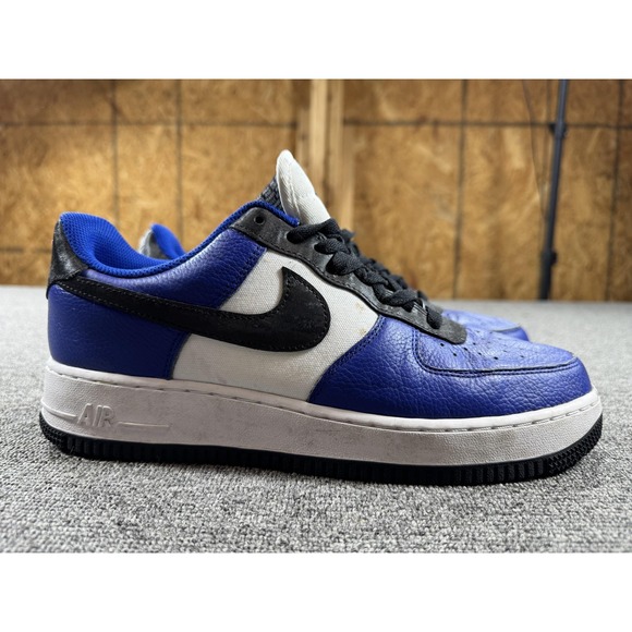 Nike Air Force 1 Low Shoes Mens 9.5 Blue White Nike By You Sneakers DV3892 900‎ main image 4